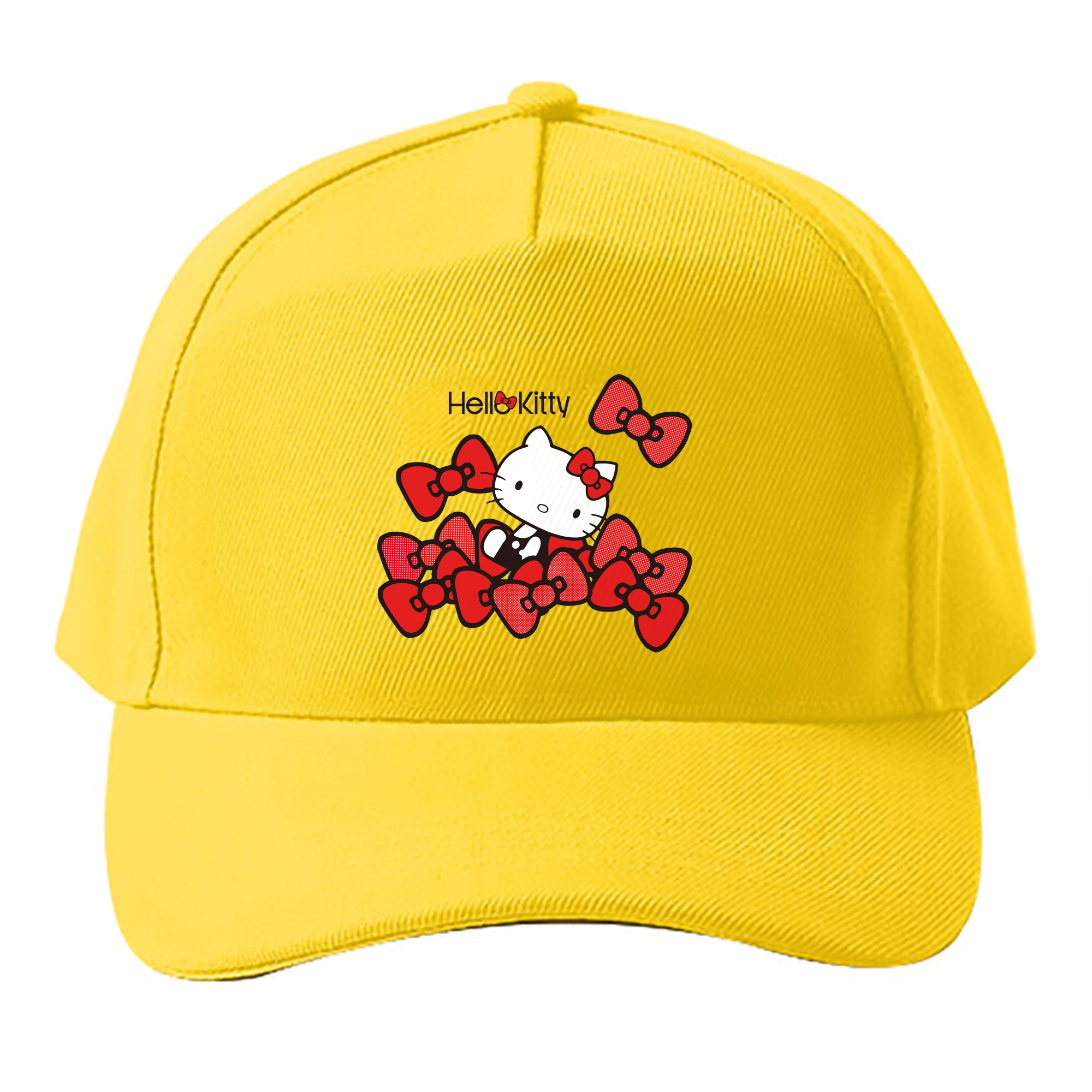 （画像用） Hello Kitty ハローキティ ベースボールキャップ 綿100％ 男女兼用 帽子 スポーツ